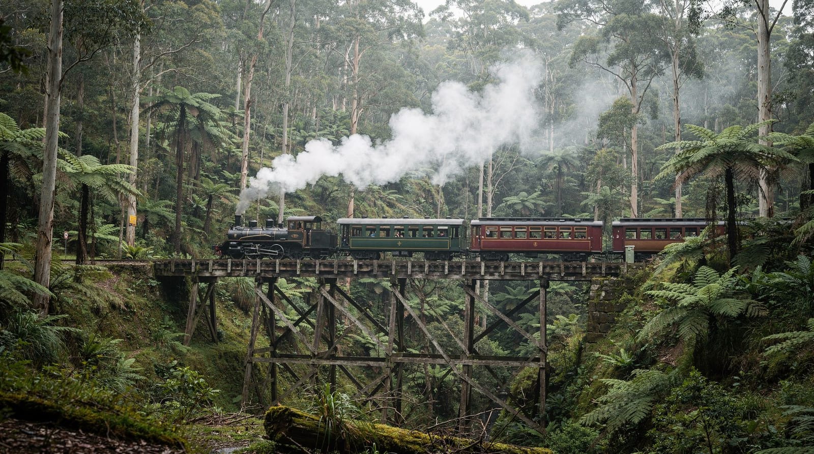Les Dandenong Ranges et Puffing Billy : un guide pratique — Comment organiser une visite des Dandenong Ranges et du train à vapeur Puffing B