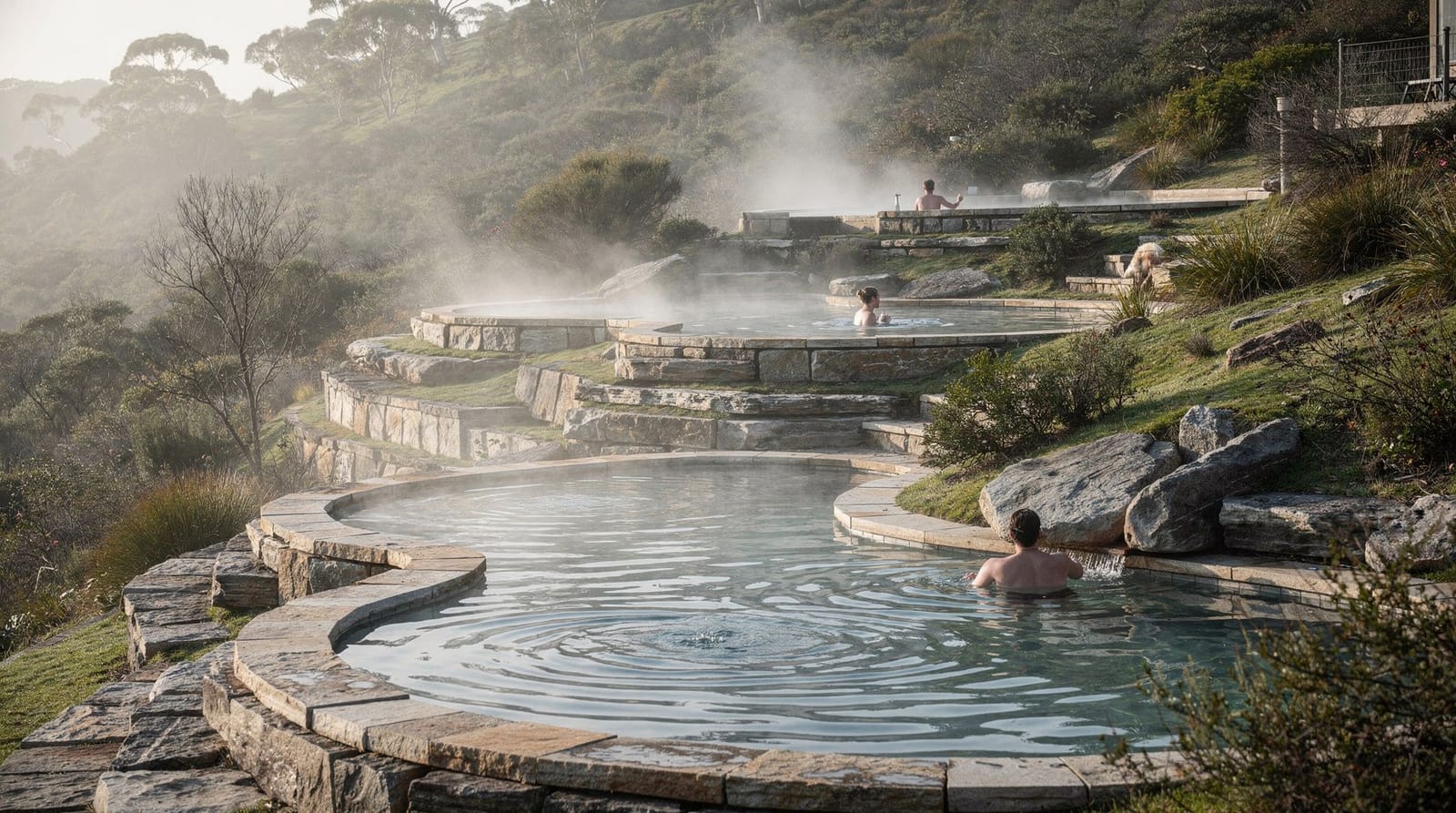 Sources chaudes de la péninsule de Mornington : ce qu'il faut savoir avant d'y aller — Un guide pratique de Peninsula Hot Springs sur la péninsule de Mornington : type