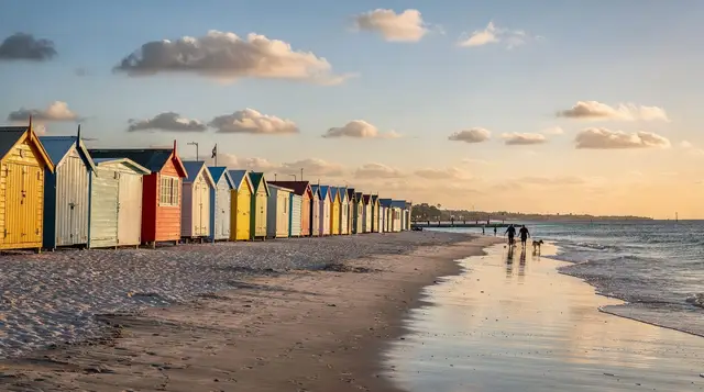 Melbourne: Melbourne brighton beachbathing boxes photoshoot