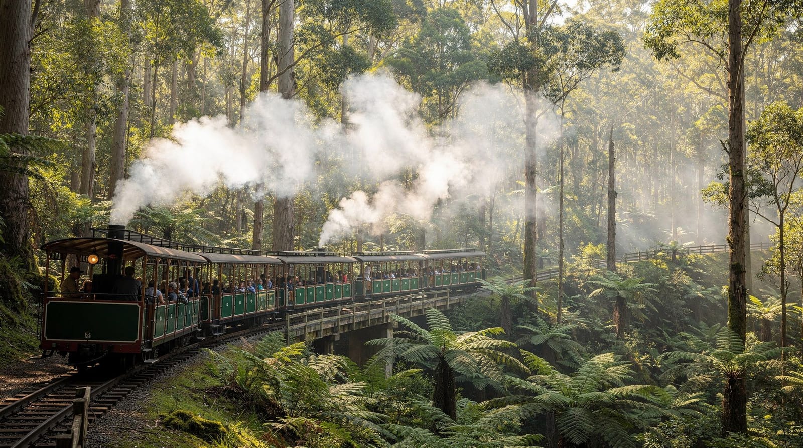 The Dandenong Ranges, Melbourne