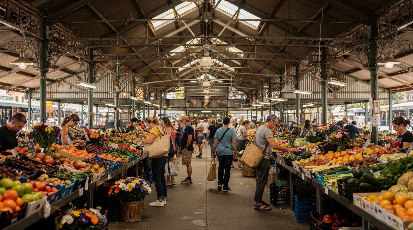 Queen Victoria Market district