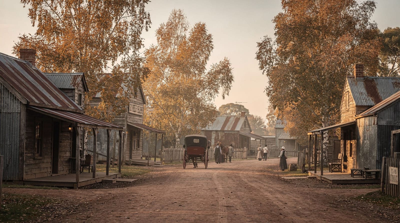 Excursion à Ballarat depuis Melbourne : Sovereign Hill et l'histoire de la ruée vers l'or — Excursion à Ballarat depuis Melbourne : 90 minutes en voiture ou en train jusqu'