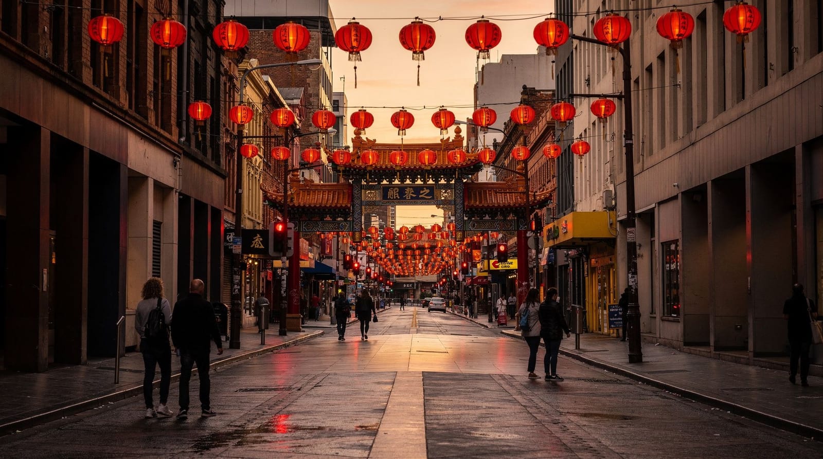 Chinatown à Melbourne : la plus ancienne du monde occidental — Le Chinatown de Melbourne sur Little Bourke Street remonte à la ruée vers l'or d