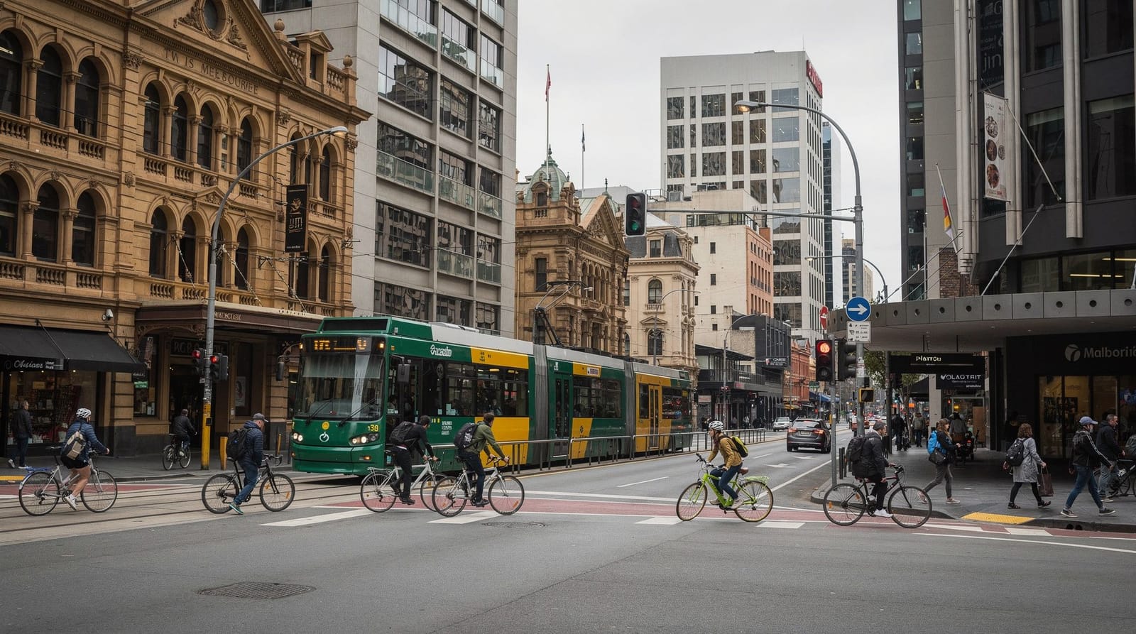 Se déplacer à Melbourne : trams, trains, bus et au-delà — Comment se déplacer à Melbourne — trams, trains, bus, Myki, marche et VTC — et q