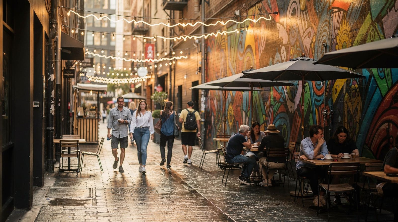 Les laneways de Melbourne : un itinéraire de marche autoguidé et guidé — Un itinéraire pratique à travers les meilleures laneways et arcades de Melbourne