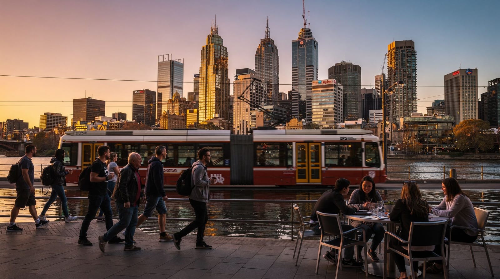Combien coûte un voyage à Melbourne : budget quotidien réaliste — Coûts réels d'un voyage à Melbourne en AUD : budgets backpacker, intermédiaire e