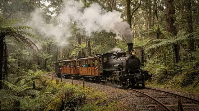 Melbourne: Full day healesville sanctuary puffing billy tour
