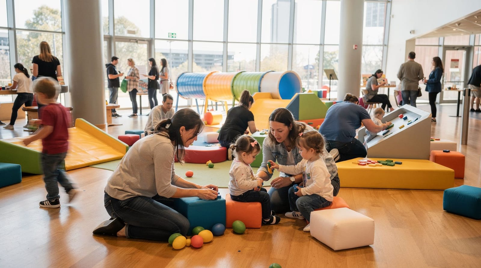 Scienceworks en famille : Kids Town, poussettes et bien choisir son horaire — Guide familial de Scienceworks à Spotswood — Kids Town pour tout-petits, logisti