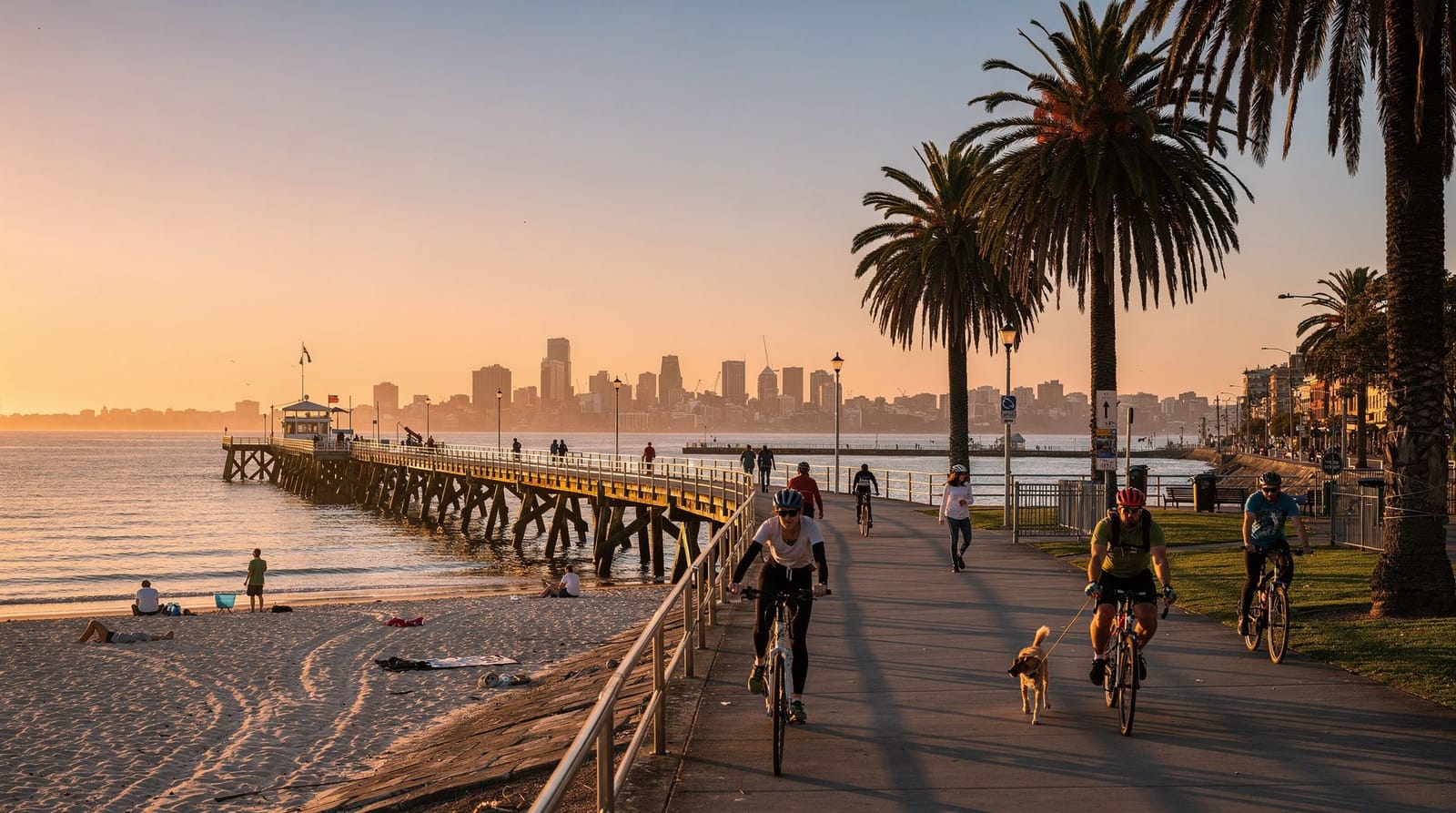 Guide du quartier de St Kilda : plage, pingouins et vie nocturne — Guide du quartier de St Kilda — le front de mer, Luna Park, la colonie de pingou