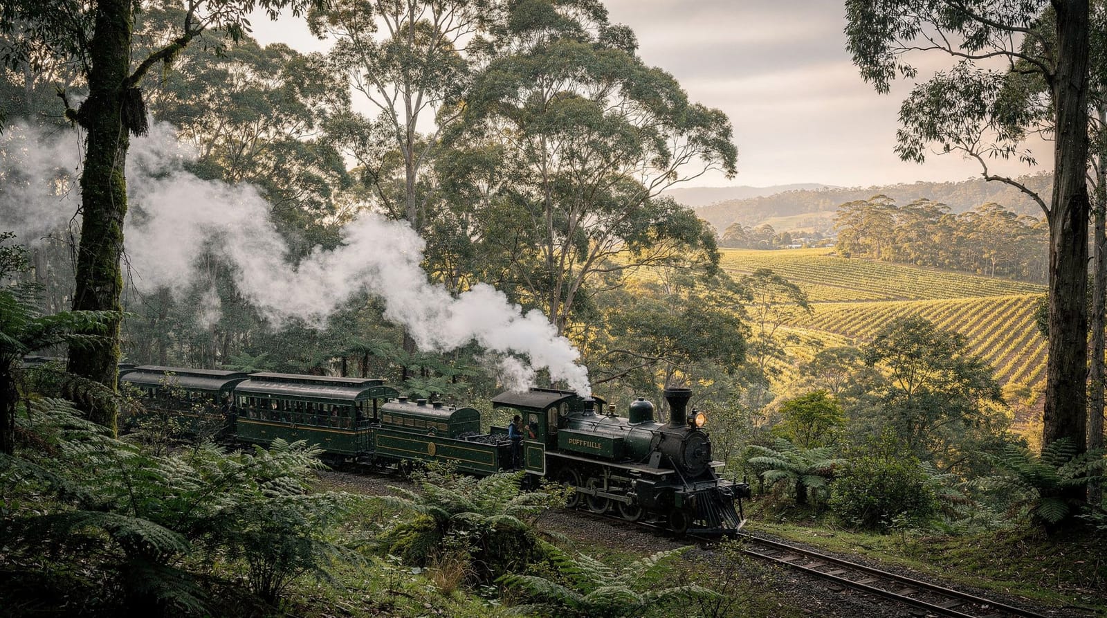 Melbourne in quattro giorni: città più due gite di un giorno — Quattro giorni a Melbourne: due giorni in città più Puffing Billy nei Dandenong 